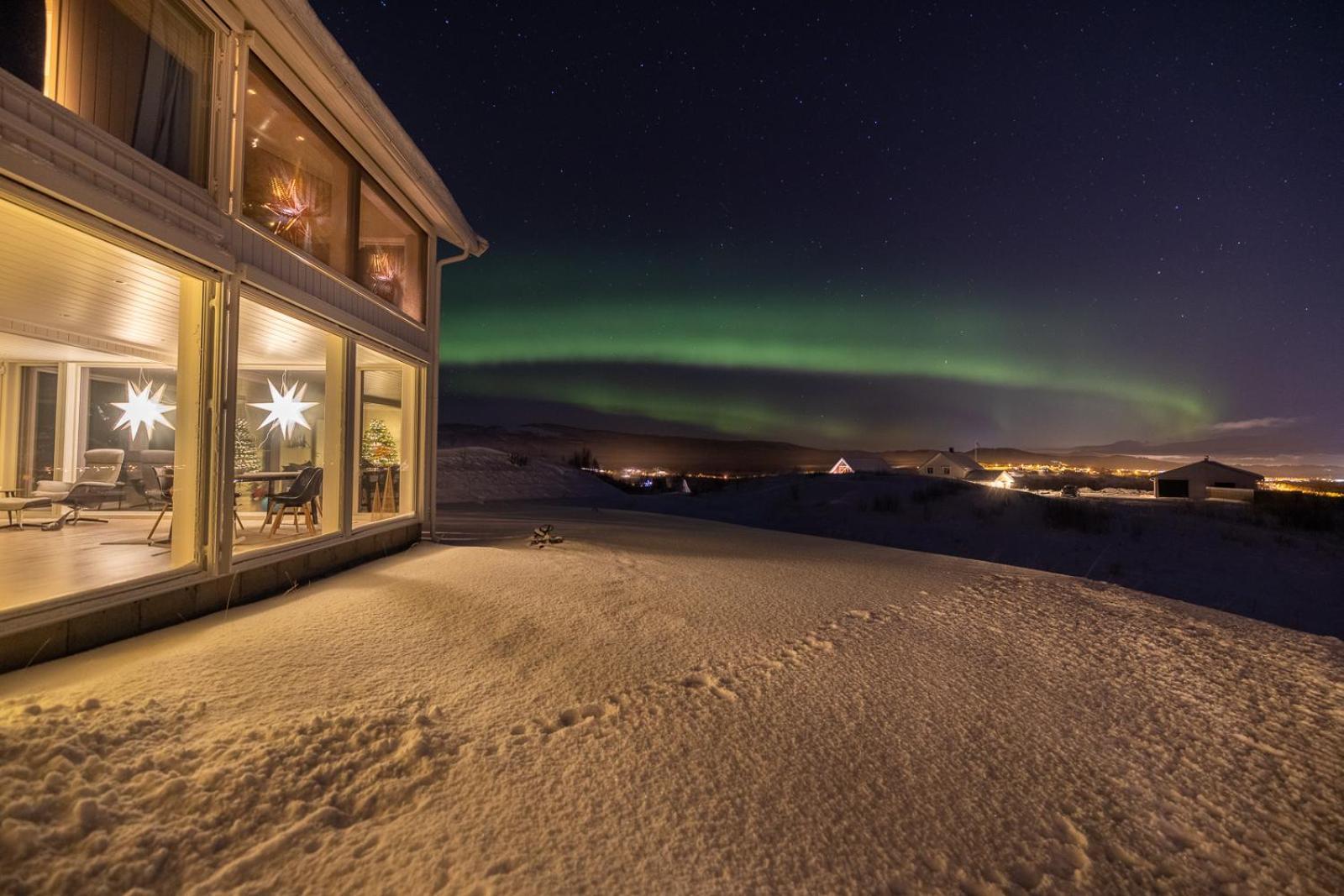 Aurora Borealis Observatory Silsand Exterior foto