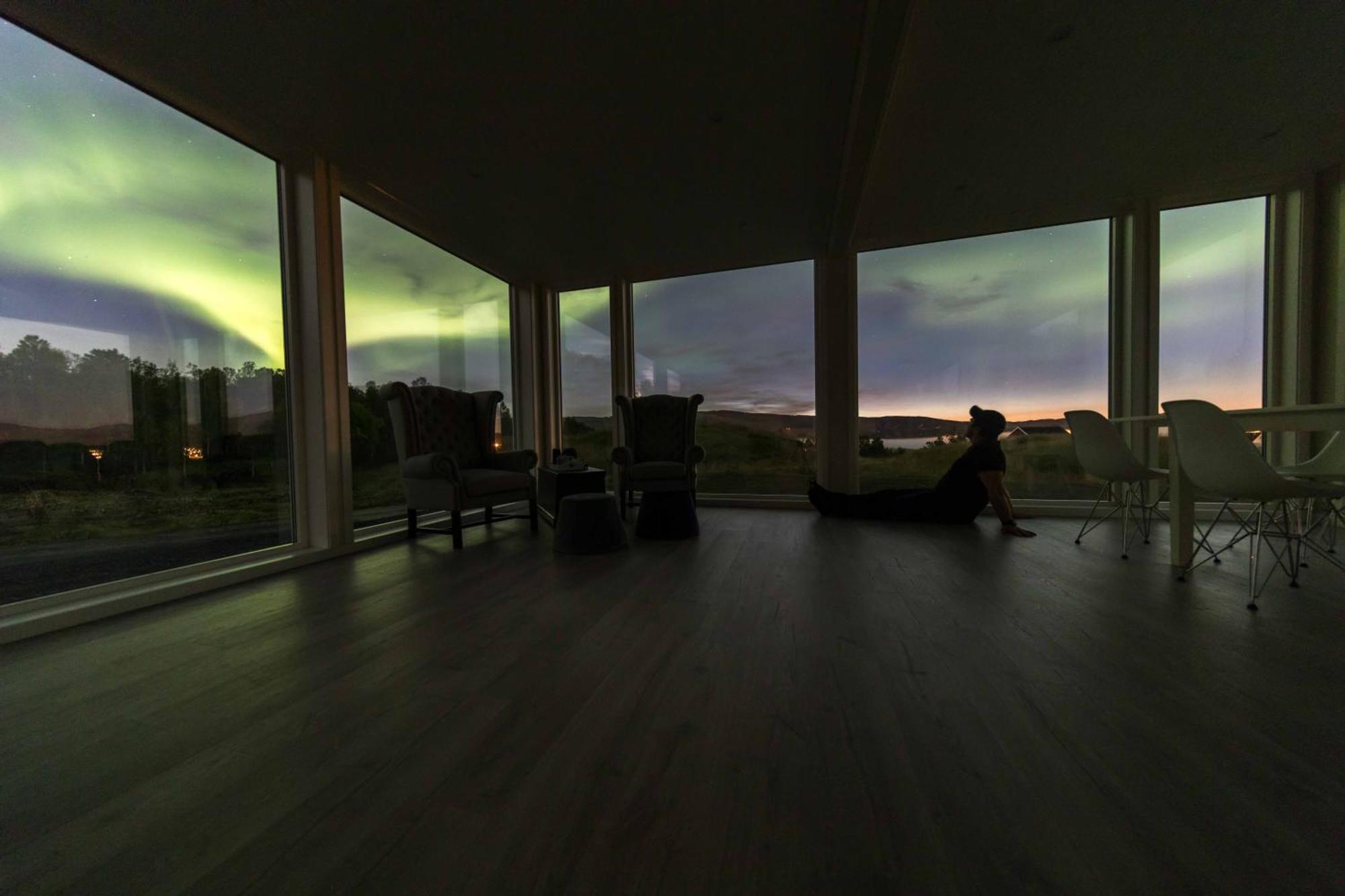 Aurora Borealis Observatory Silsand Exterior foto