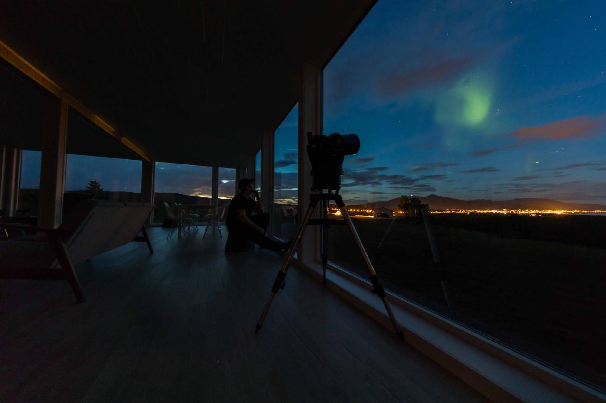 Aurora Borealis Observatory Silsand Exterior foto